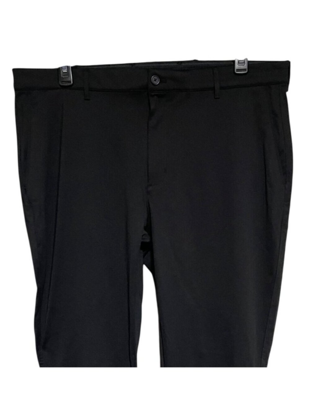 Greg Norman Black Classic Luxe Golf Pants Mens Size 40x32 Stretch Waistband - Picture 7 of 8